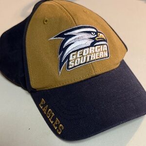 Georgia Southern Eagles Two-Tone Cloth Cap with Velcro Closure